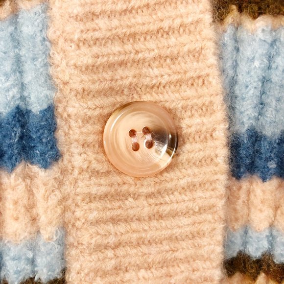NWT! Nordstrom ENGLISH FACTORY Knit Stripe Cardigan in Multi M - Picture 9 of 16